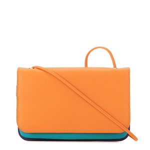 Mywalit portafogli con tracolla in pelle “Classic” Multicolor 5003.115 COPACABANA