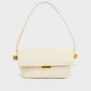 Nalì borsa a spalla in ecopelle “Toledo” Bianco GMBS0031.BIANCO