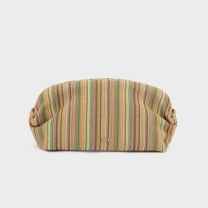 Nalì borsa a mano in tessuto”Malaga” Multicolor GMBS0036.VERDE