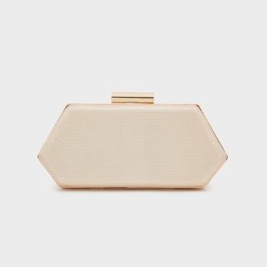 Nalì pochette in metallo “Zoi” Oro LYPC0014.ORO