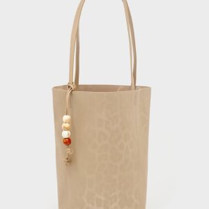 Nalì borsa a spalla in ecopelle “Perth” Beige MHBS0065.BEIGE