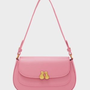 Nalì borsa a spalla in ecopelle “Bobby” Rosa NABS0013.ROSA