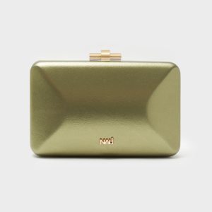 Nalì pochette in ecopelle “Irina” Verde WIPC0125.VERDE
