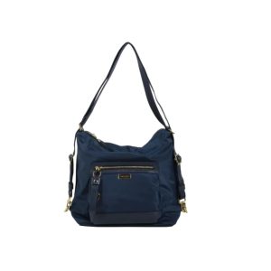 Nannini borsa zaino in tessuto “Liberty” Blu 18076.NAVY
