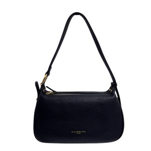 Nannini borsa a spalla in pelle “Keira” Blu 18677.NAVY