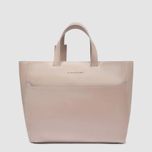 Piquadro borsa cartella da lavoro in pelle “Blue Square” Rosa BD6680B2.RO2