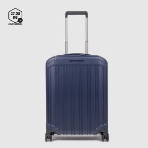Piquadro trolley cabina in policarbonato “PQL” Blu BV4425PQL.BLUO