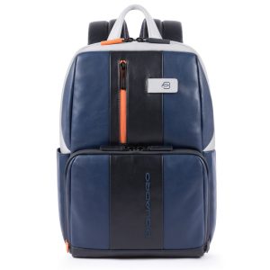 Piquadro zaino in pelle “UB00 – Urban” Blu CA3214UB00.BLGR