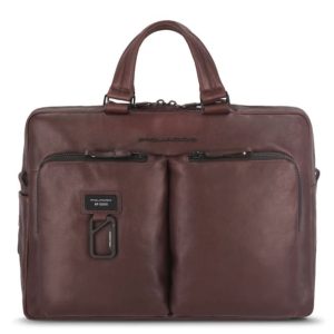 Piquadro cartella in pelle “Harper” Marrone CA4027AP.TM