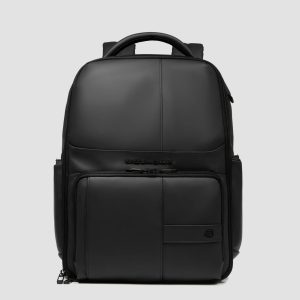 Piquadro zaino in tessuto gommato “Wollem” Nero CA6239W129W.N