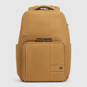 Piquadro zaino in tessuto e pelle “Wollem” Giallo CA6638W129.G2