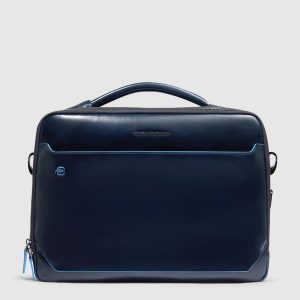 Piquadro borsa cartella da lavoro in pelle “Blue Square” CA6815B2.BLU2