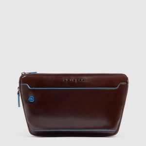 Piquadro marsupio in pelle “Blue Square” Marrone CA6897B2.MO