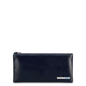 Piquadro portachiavi bustina in pelle “B2 – Blue Square” PC1514B2.BLU2