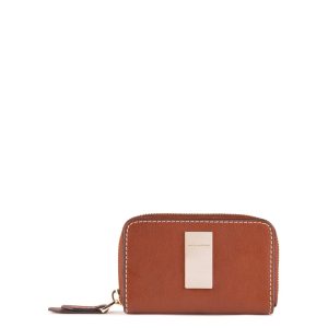 Piquadro portachiavi in pelle “Dafne” Cuoio PC4331DF.CU