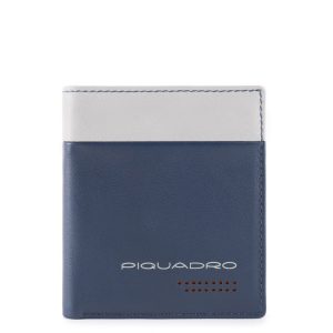 Piquadro portafogli in pelle “Urban” Blu PP1518UB00R.BLGR