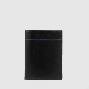 Piquadro porta documenti in pelle “Blue Square Revamp” Nero PU1393B2VR.N