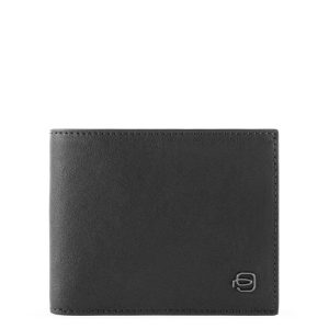 Piquadro portafogli in pelle “B3R – Black Square” Nero PU4823B3R.N
