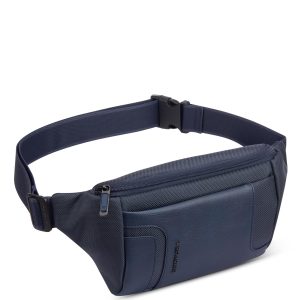 Roncato marsupio in tessuto ed ecopelle “Panama 4 Blu 400897.23