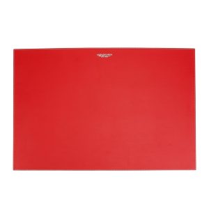 Spalding sottomano in pelle “Desk pad” Rosso 584245U.500
