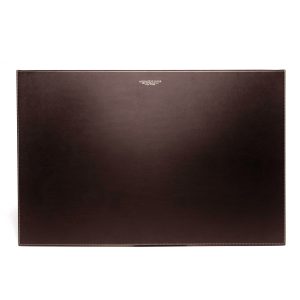 Spalding sottomano in pelle “Desk pad” Marrone 584245U.908