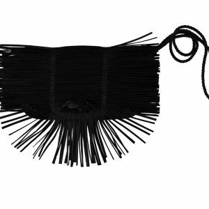 TSOUKALA pochette in tessuto “Clutch” Nero CLUTCH ME.BLACK