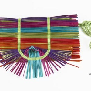 TSOUKALA pochette in tessuto “Clutch” Multicolor CLUTCH ME.MULTI