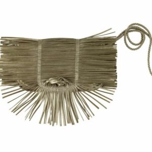 TSOUKALA pochette in tessuto “Clutch” Verde CLUTCH ME.OLIVE