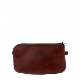 The Bridge portachiavi a bustina in pelle “Story” Marrone 01101801.14