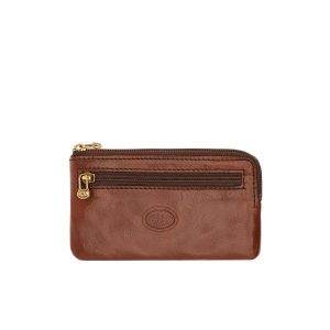 The Bridge portachiavi a bustina in pelle “Story” Marrone 01152501.14