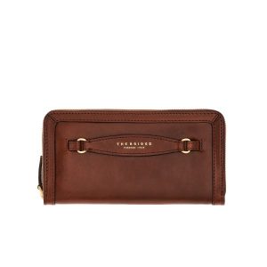 The Bridge portafogli in pelle “Bettina” Marrone 01813201.14
