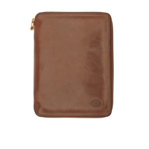 The Bridge porta blocco in pelle “Story” Marrone 01903501.14