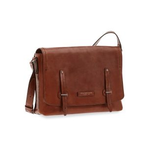 The Bridge messanger in pelle “Kallio” Marrone 05322701.1A