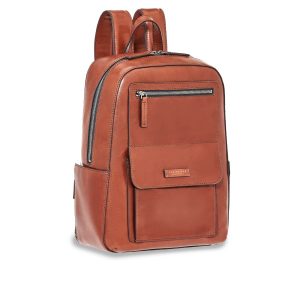 The Bridge zaino in pelle “Alberto” Marrone 06312301.1A