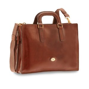 The Bridge borsa cartella da lavoro in pelle “Story” Marrone 06426901.14