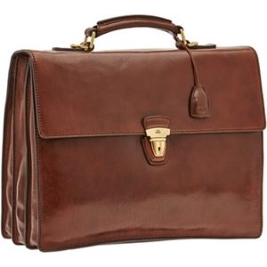 The Bridge borsa cartella da lavoro in pelle “Story” Marrone 06468501.14