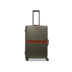 The Bridge trolley medio in policarbonato “Story Viaggio Trunks” Verde 0710152D.F6 FORESTA