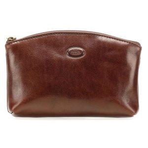 The Bridge necessaire in pelle “Story” Marrone 09121301.14