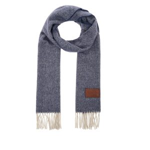 The Bridge sciarpa in lana “Sciarpe” Blu 121414NE.YZ OLTREMARE