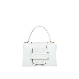 Visonà borsa a mano in pelle “Linda” Bianco 20099.BIANCO