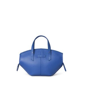 Visonà borsa a mano in pelle “Sunrise” Azzurro 25110.ENERGIA