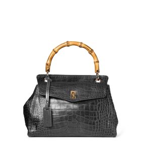 Visonà borsa a mano in pelle “Miami” Nero 25671.NERO